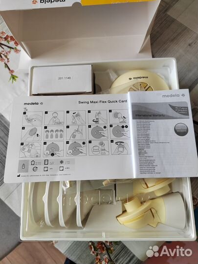Молокоотсос medela swing maxi flex