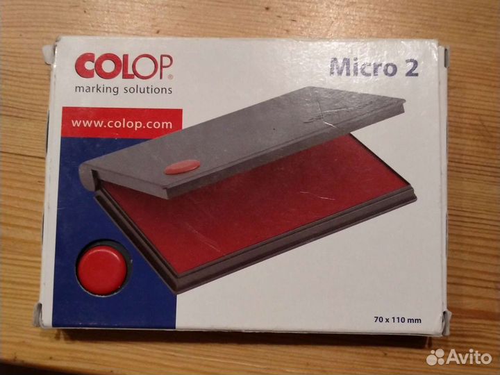 Настольная штемпельная подушка Micro 2