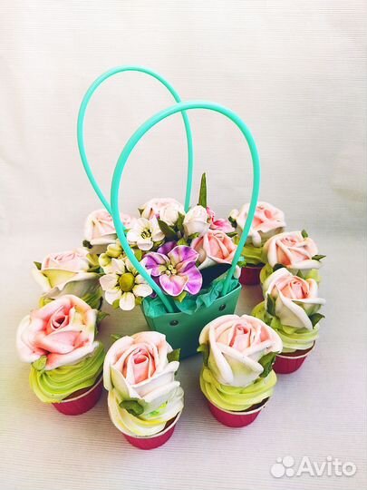 Сладкие букеты из зефира