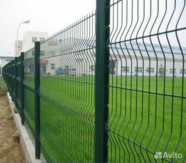 3Д забор, забор из 3Д сетки
