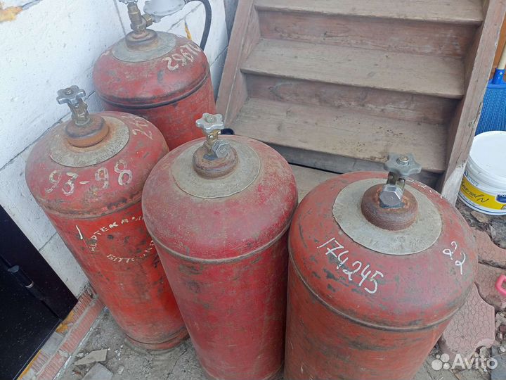 Пропановый баллон 50л,обмен,заправка