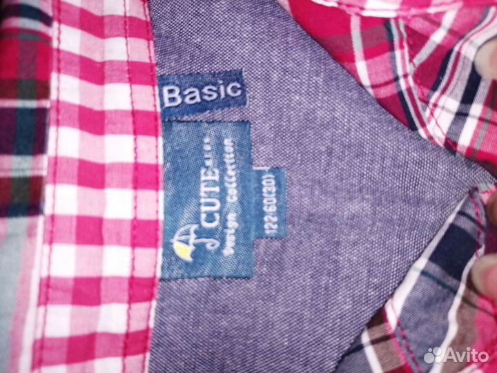 Рубашка на мальчика 122