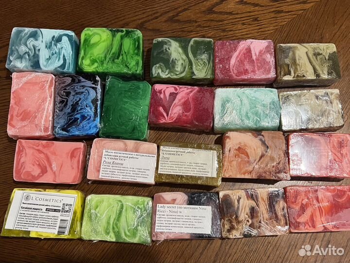 Мыло косметическое ручной работы