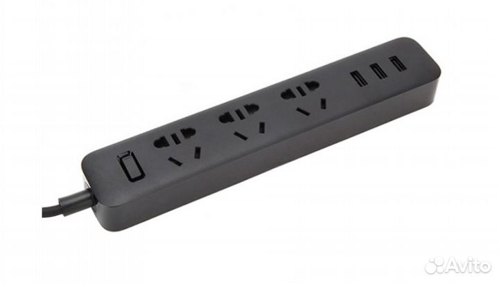 Удлинитель Mi Power Strip (3 розетки 3 USB)