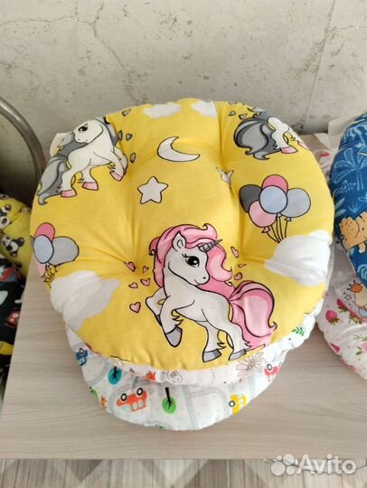 Подушка детская, подушка на детский стульчик