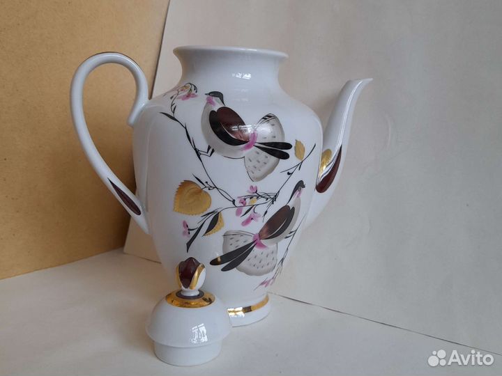 Лфз Чайная пара, чайник, молочник, чашка