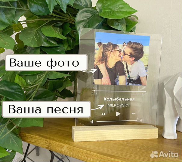 Фото с рамкой / Лучший подарок