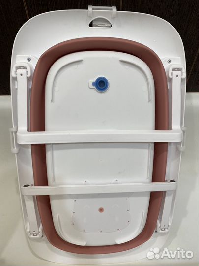 Складная детская ванночка WiMi с матрасиком