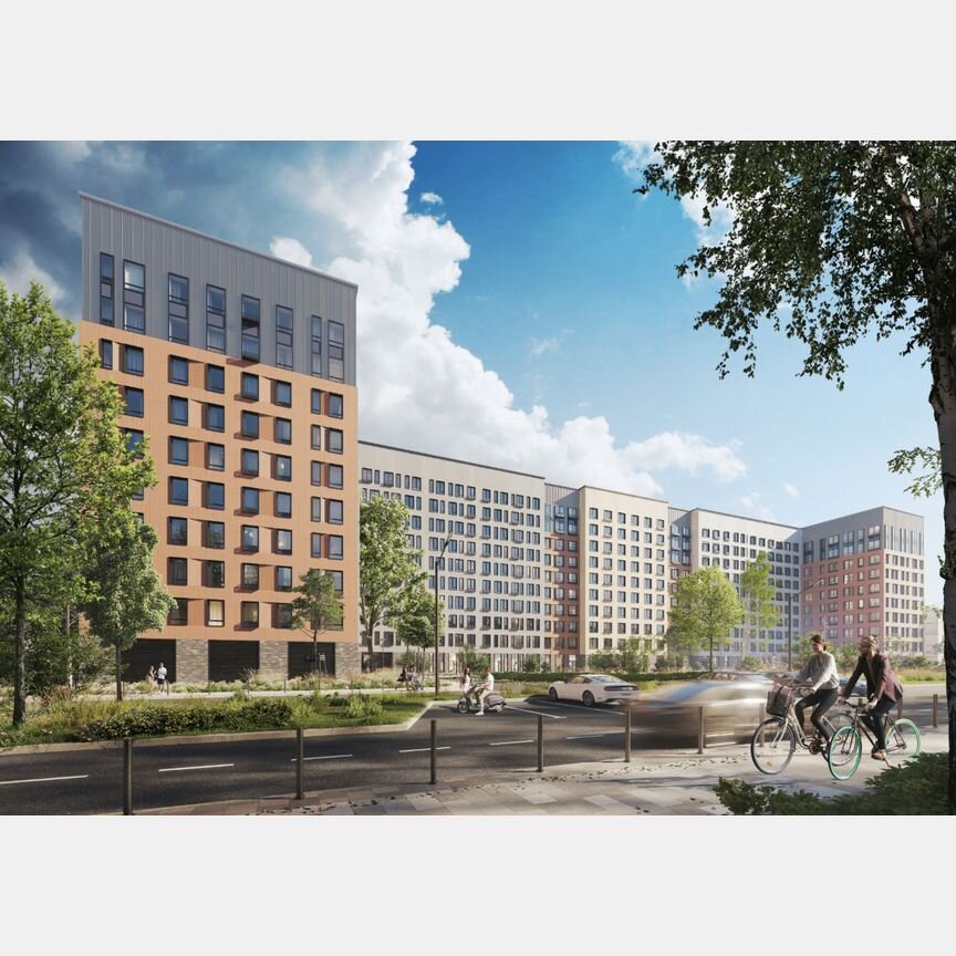 1-к. квартира, 48,3 м², 9/10 эт.