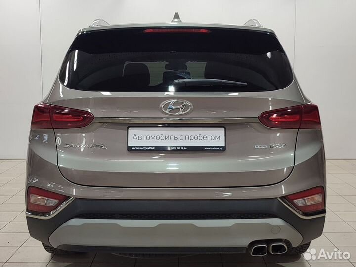 Hyundai Santa Fe 2.2 AT, 2019, 164 000 км