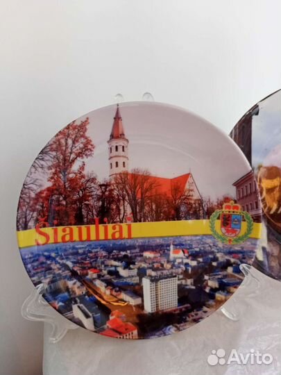 Сувенирные тарелки из поездки