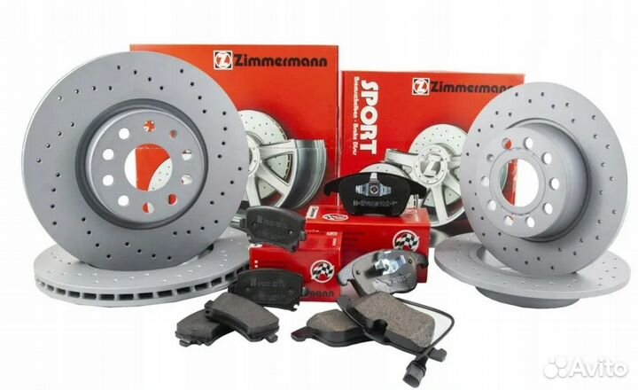 Диск тормозной mercedes с антикоррозионным покрыти