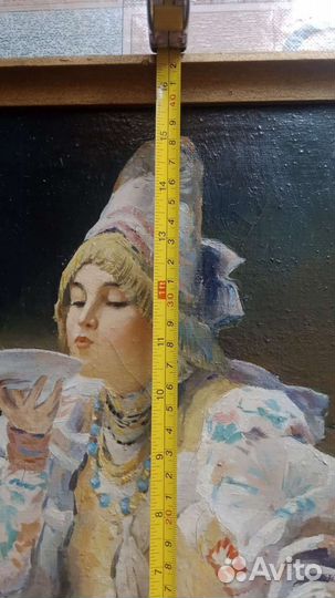 Картина маслом на холсте СССР