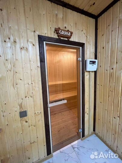 Сауна с бильярдом