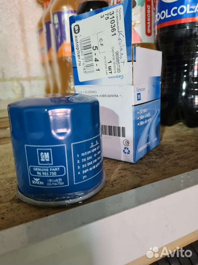 Фильтр шевроле кобальт