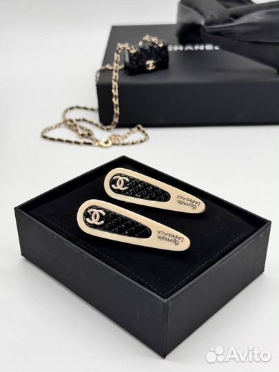 Серьги chanel