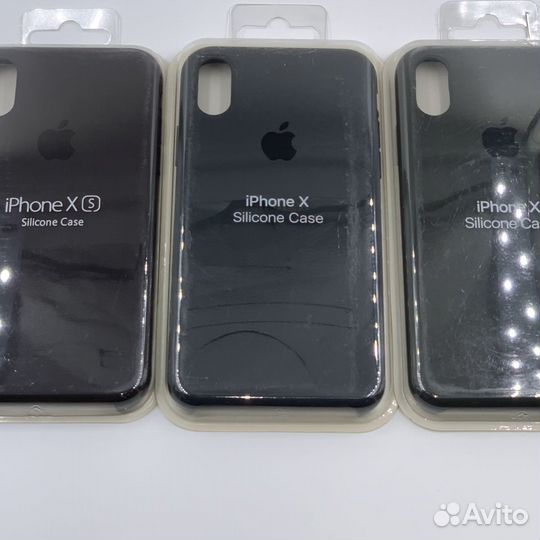 Чехол Silicone Case Apple iPhone X / XS