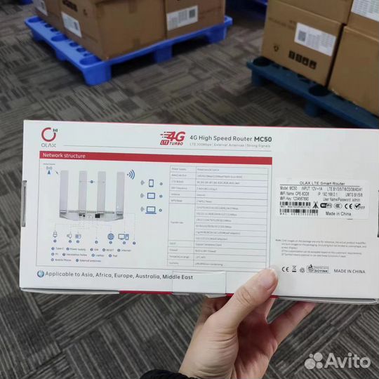 4G Wi-Fi роутер Olax MC50
