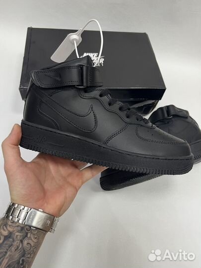 Кроссовки зимние nike air force 1 высокие