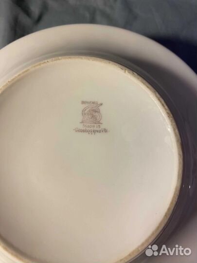 Набор посуды Богемия Чехословакия