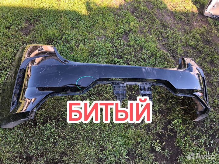 Бампер задний Kia Rio 4 рест