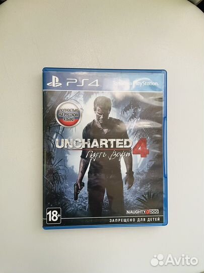 Uncharted 4 путь вора ps4