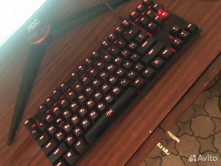 Механическая клавиатура HyperX Alloy Fps Red Pro