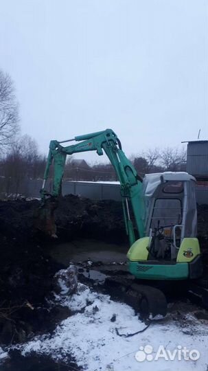 Услуги мини-экскаватора