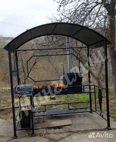 Мангал беседка