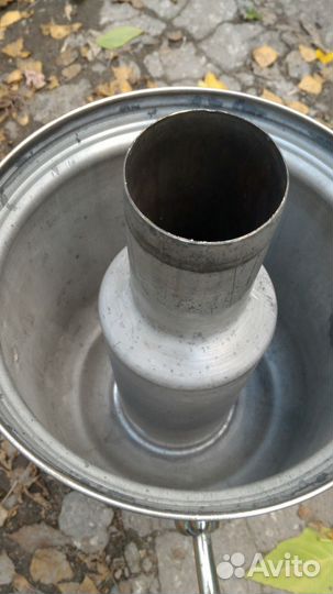 Угольный самовар новый