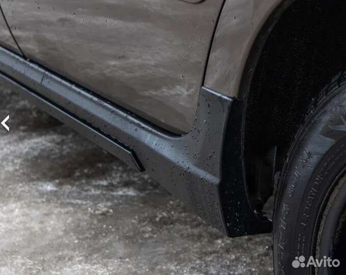 Накладки на пороги гранта (LADA granta)