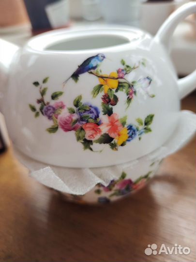 Чайный набор чайник и кружка