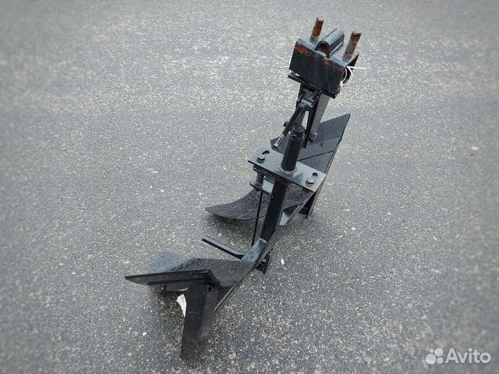 Плуг оборотный двухкорпусный для мотоблоков агрос