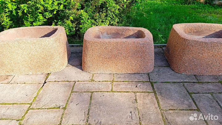 Вазон бетонный, Кашпо для улицы