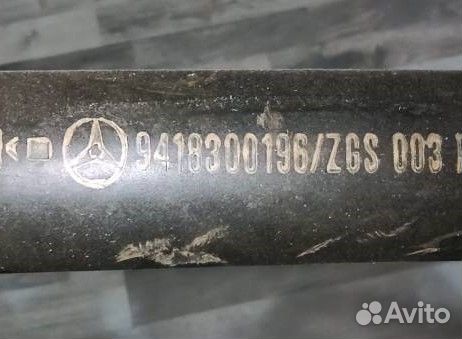 Шланг системы отопления Mercedes-Benz A9418300196