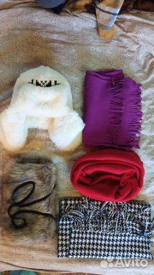 Головные уборы,шарфы,хомуты