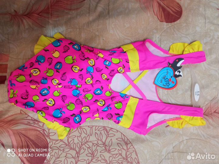 Купальник для девочки новый