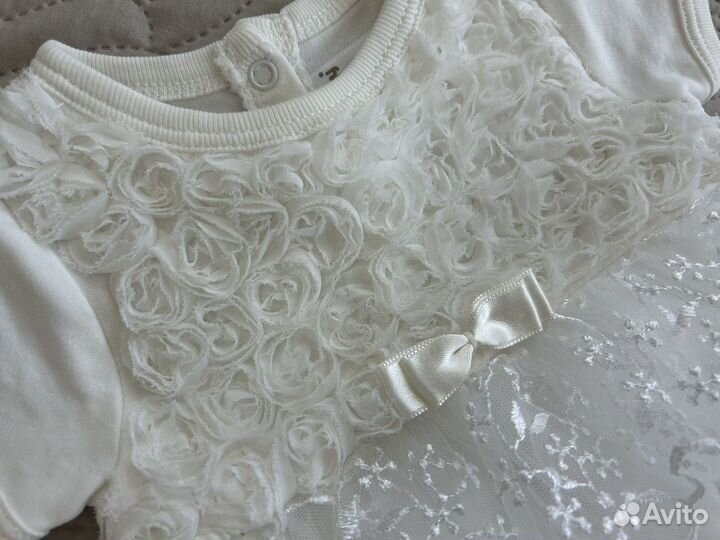 Боди праздничное для девочки 68