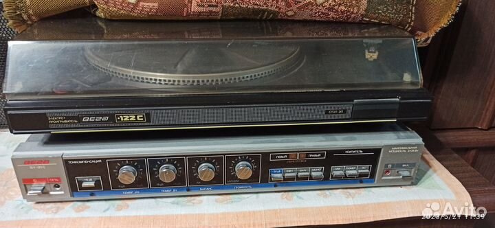 Проигрыватель Вега 122с