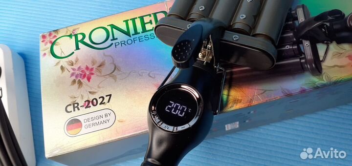 Профессиональная пяти волновая плойка Cronier