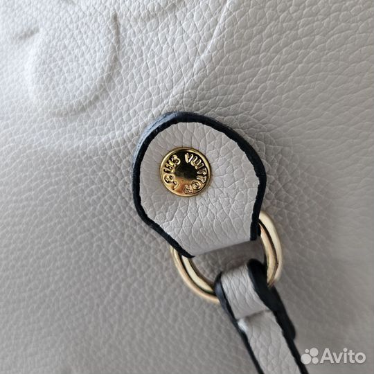 Сумка новая шопер Louis Vuitton бежевая