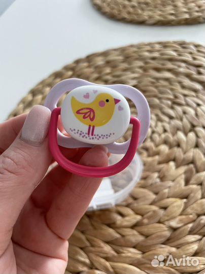 Соска пустышка avent 0 6