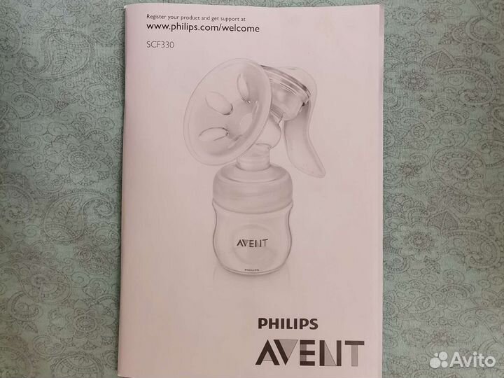 Молокоотсос philips avent ручной