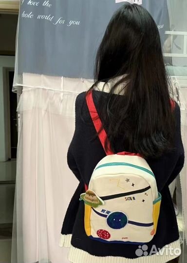 Рюкзак для девочки zara kids космос оригинал