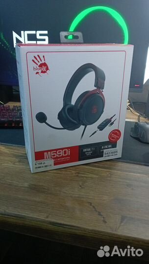 Игровые наушники с микрофоном