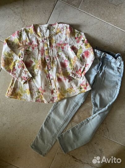 Одежда для девочки 116 next zara