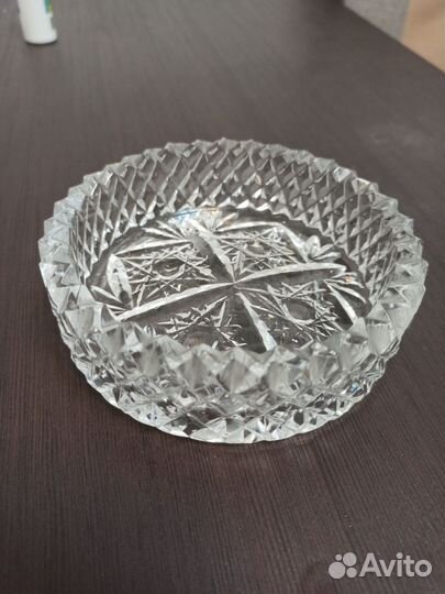 Пепельница хрустальная СССР