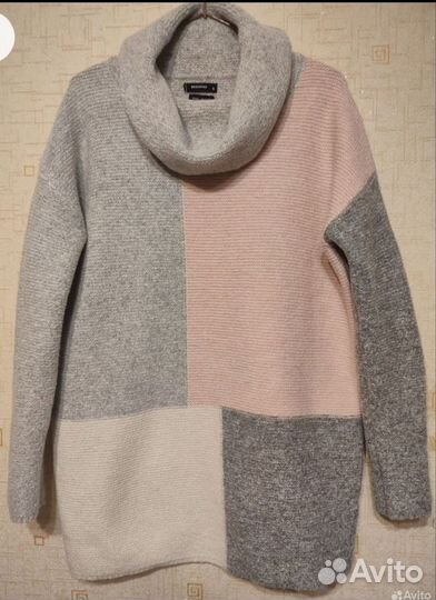 Свитер женский оверсайз с горлом