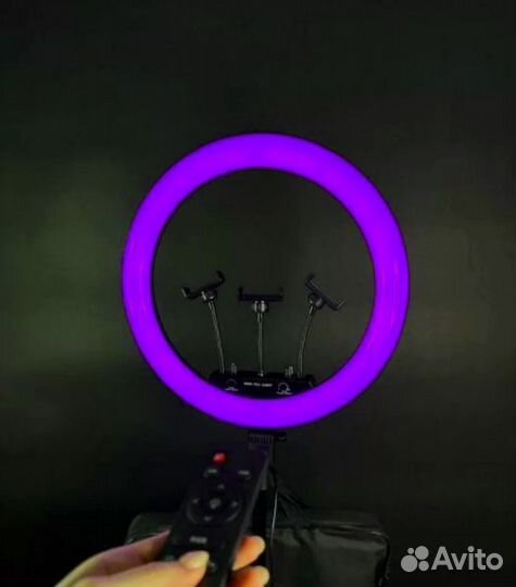 Кольцевая Лампа Цветная