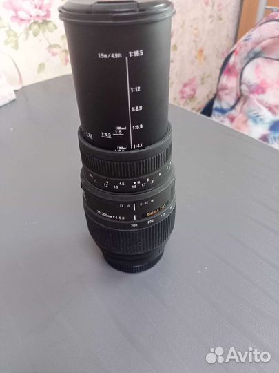 Объектив sigma DG sony